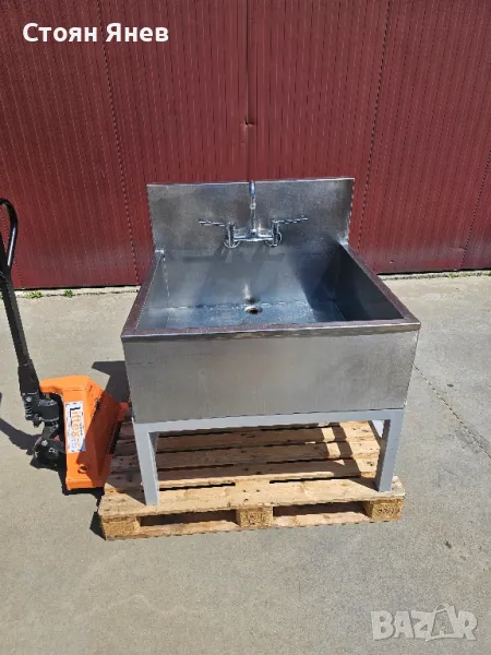 Неръждаема мивка - корито - 82x85 cm - 29 cm дълбочина, снимка 1