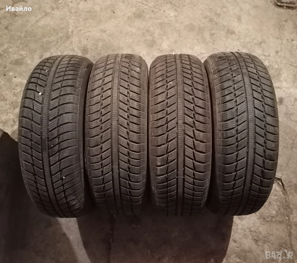 Продавам 4 броя Зимни гуми 175.65.14 на 1 сезон дот 2019 Syron , снимка 1
