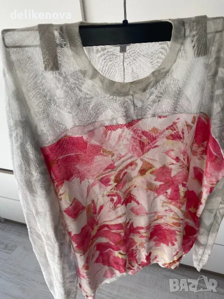 ESCADA Original Size L Страхотна блузка. фин пуловер, снимка 1