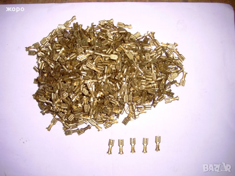 кабелни накрайници 2.8 x 0.4 mm-6.3 x 0.4mm, снимка 1