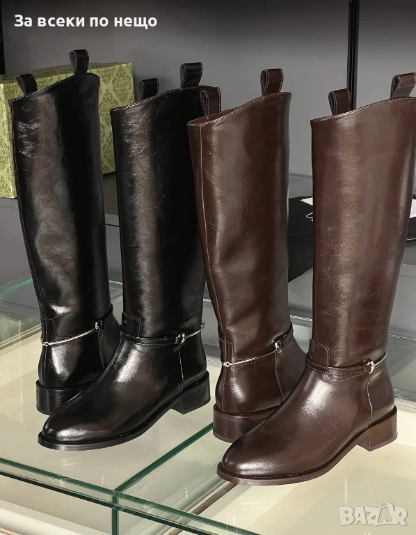 Gucci Дамски Зимно Ботуши - 2 Цвята Код SK690, снимка 1