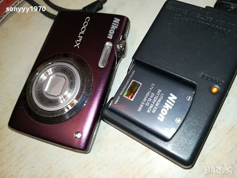 NIKON+ЗАРЯДНО И БАТЕРИЯ 0610231636, снимка 1
