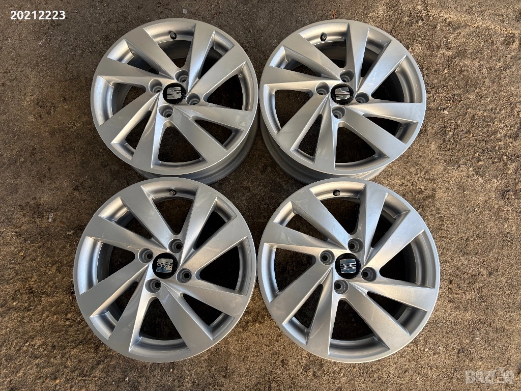 4 броя алуминиеви джанти за Seat Mii,Skoda Citigo,Volkswagen UP 15, снимка 1