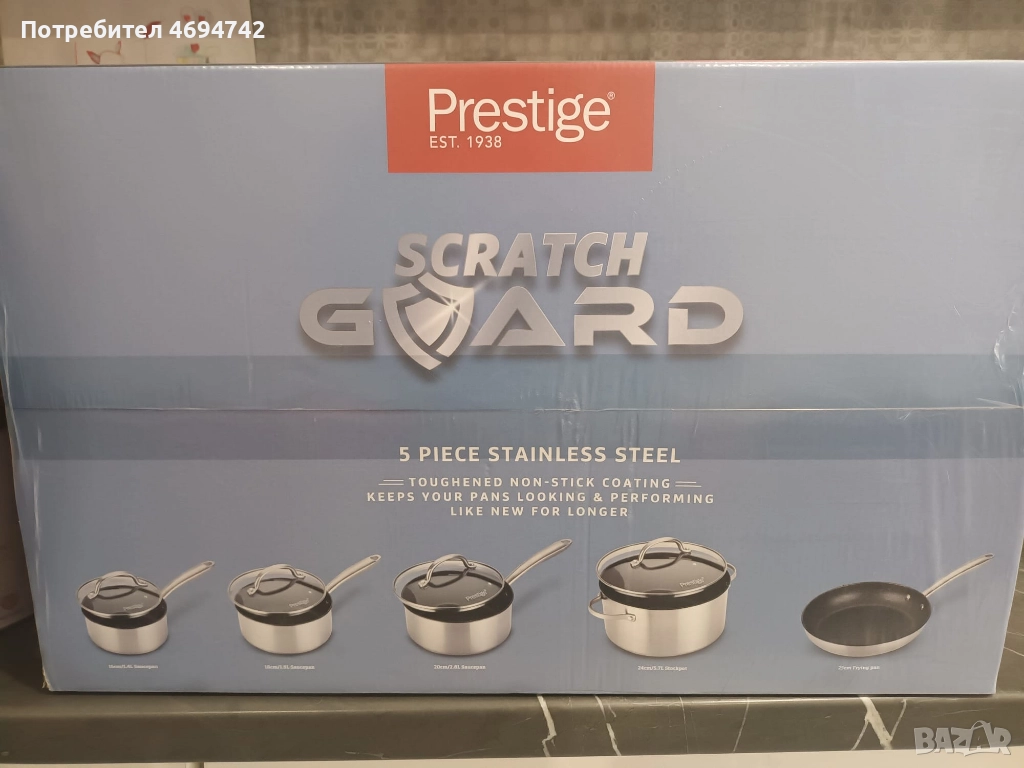 Тенджери +Тиган Scratch Guard, снимка 1
