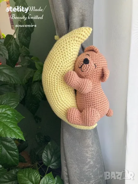 Спящо мече-държач за перде, снимка 1