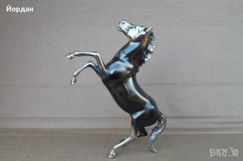 Сребърна фигурка-Кон, снимка 1