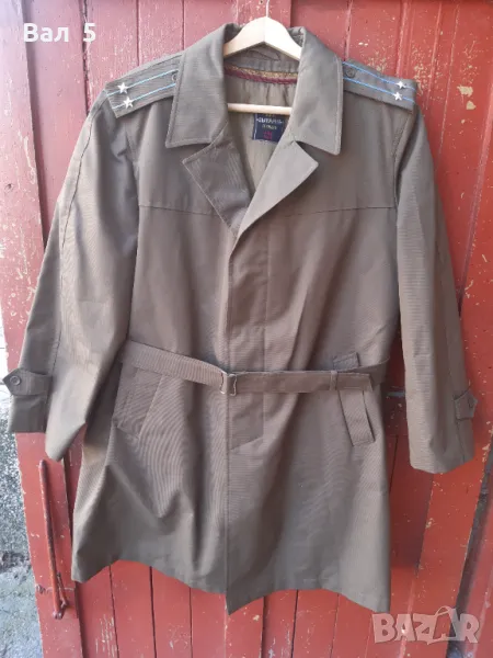 Военна шуба , униформа - подполковник БНА , НРБ , ВВС, снимка 1