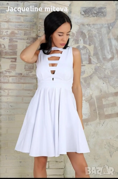 Pause бяла рокля , снимка 1
