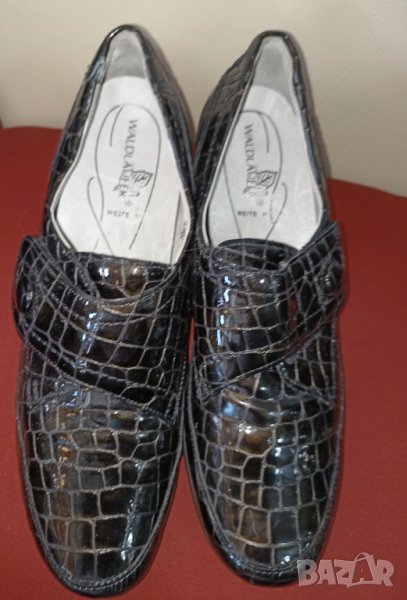 Waldlaufer - N 41, стелка 27 см. Естествена кожа - лачени обувки , снимка 1