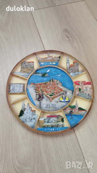 Красива чиния от Будва-Черна гора., снимка 1