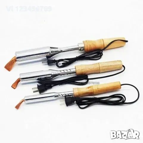 Поялник с крива човка и нагревател 220V - 100W/200W/ 300W, снимка 1