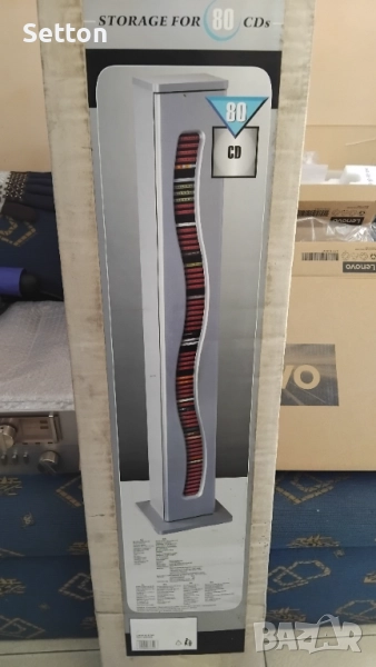 Стойка за 80 компакт диска, снимка 1