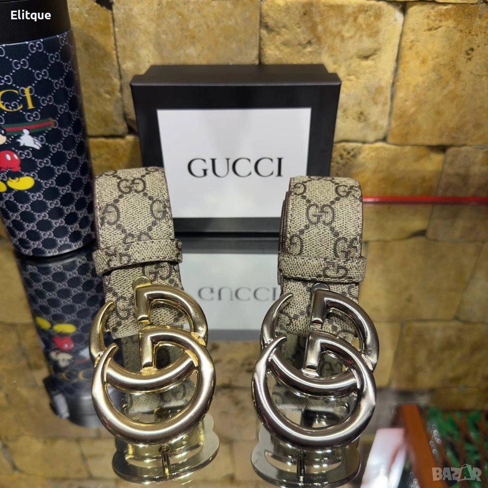 колани от естествена кожа в кутия Gucci , снимка 1