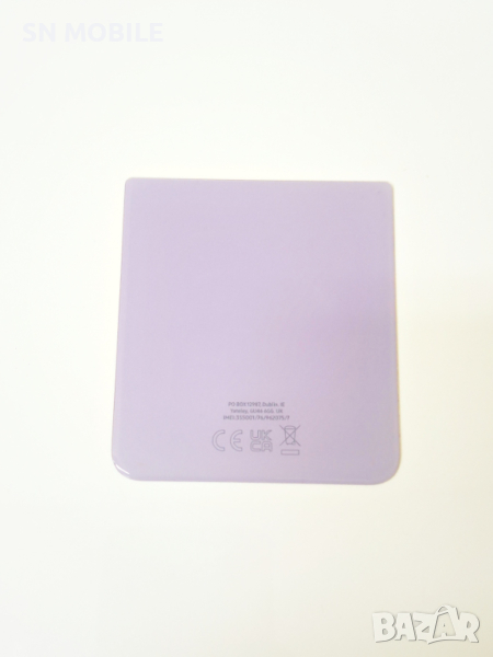 Оригинален заден капак за Samsung Z Flip 3 5G F711 purple употребяван долен, снимка 1