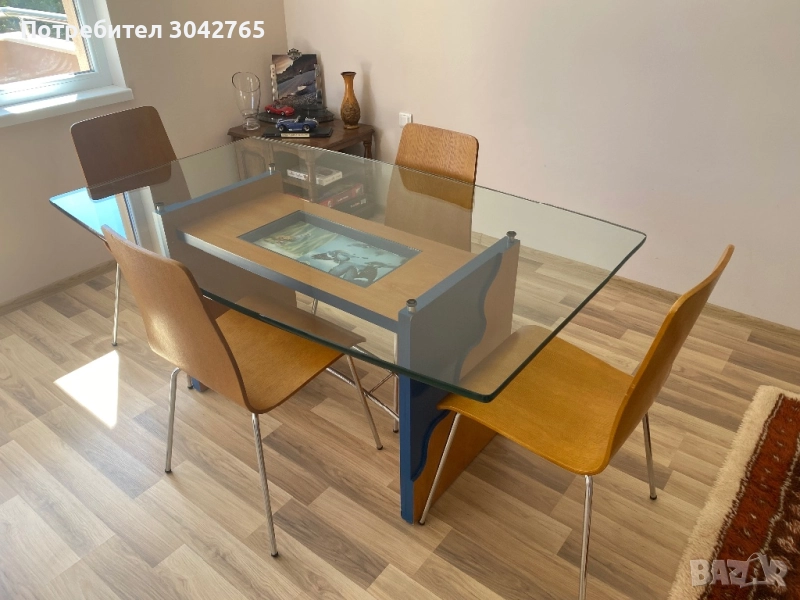 Стъклена маса , снимка 1