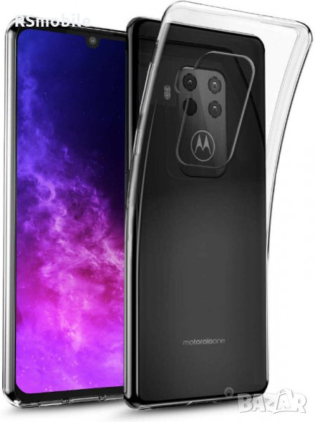 Motorola One Zoom - Силиконов Прозрачен Кейс Гръб 0.5MM, снимка 1