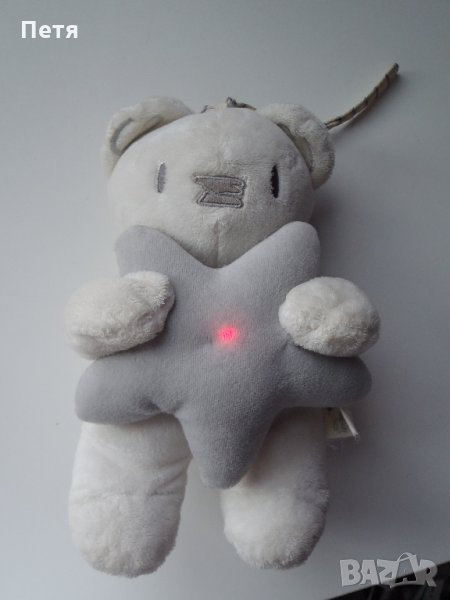 Музикална приспивна играчка за кошара / Музикално приспивно мече за легло, снимка 1