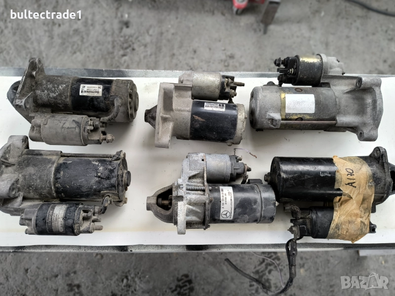 Стартер за Пежо Ситроен Пикасо Фиат Ланчия Opel Insignia Mercedes A, снимка 1