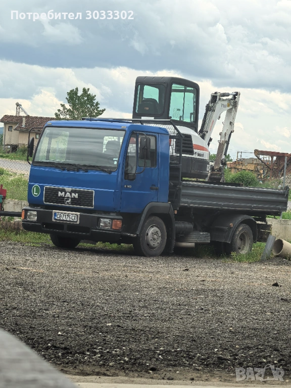 Услуги с мини багер и самосвал, снимка 1