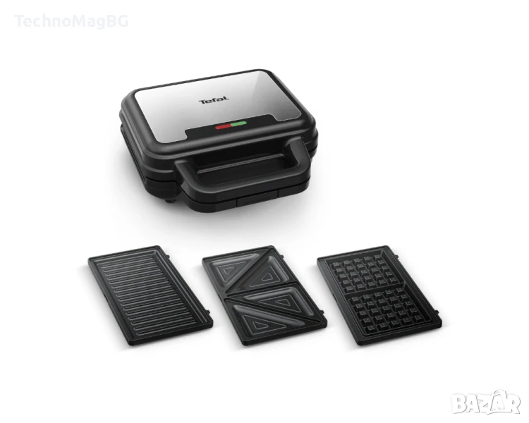 Уред за Сандвич - Tостер - Гофретник Tefal UltraCompact 3 в 1 , 700W, снимка 1