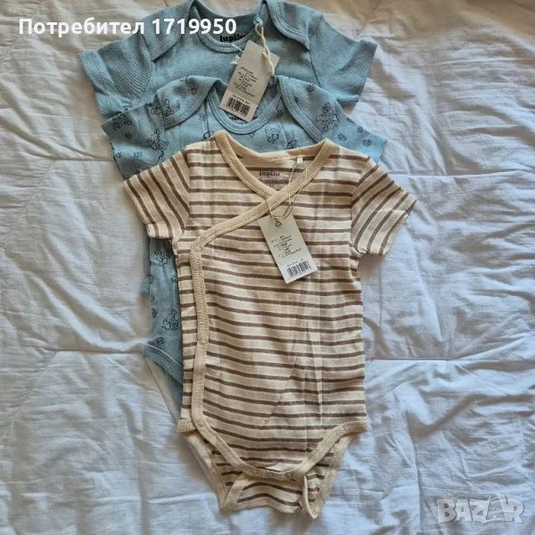 НОВИ бебешки бодита Lupilu, снимка 1