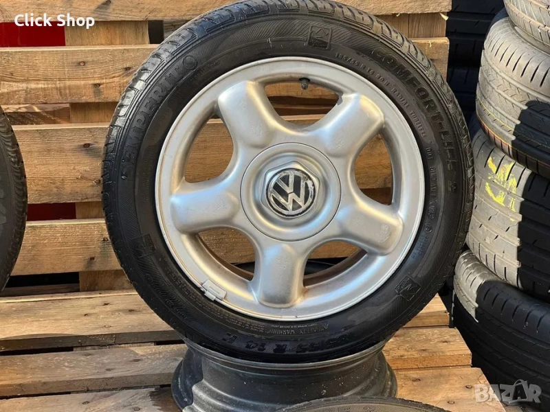 4х100 14 Цола Оригинални Джанти VW Golf 3 Polo Passat, снимка 1