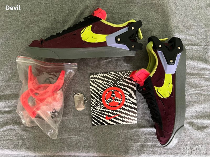 Nike Acronym x Blazer Low 'Night Maroon', снимка 1