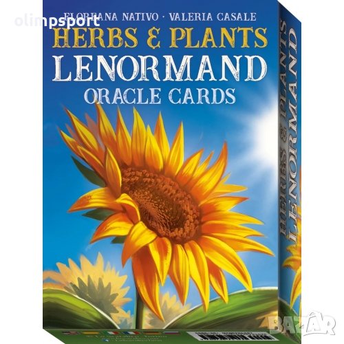карти оракул  LOSCARABEO HERBS & PLANTS LENORMAND  , снимка 1