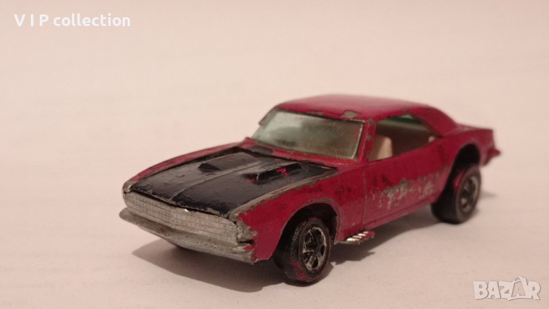 Hot Wheels Redline 1967 Custom Camaro HK Red

, снимка 1