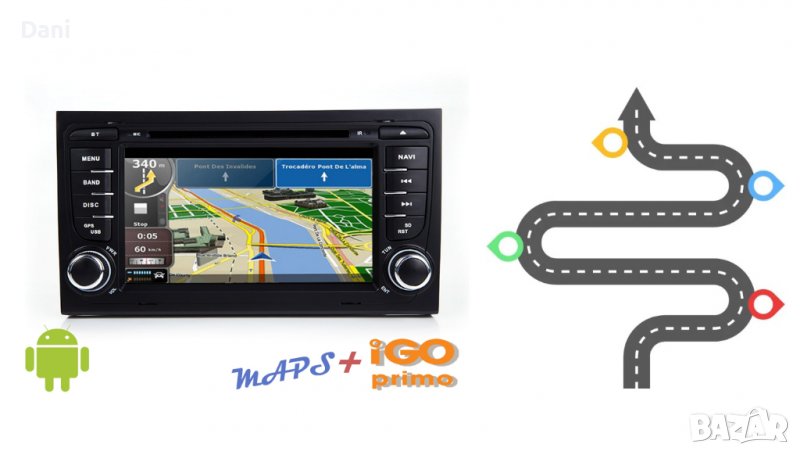 IGO navigation инсталационен диск + карти 🗺️, снимка 1