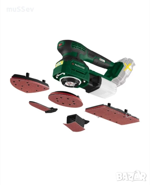 акумулаторна многофункционална шлайф машина 20В Парксайд , снимка 1
