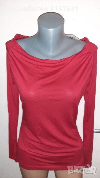 НОВА  ! ДАМСКA БЛУЗА с Етикет  - финно трико  - Размер S , снимка 1