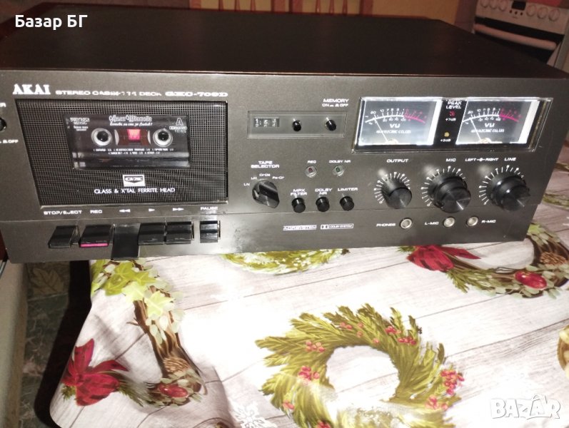 Касетен Дек Акай AKAI GXC-709 D, снимка 1