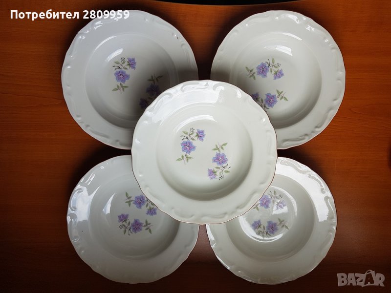 Дълбоки чинии от порцелан на Изида, снимка 1