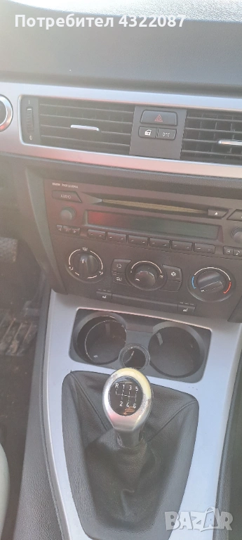 Скоростен лост  за BMW 3 Series E90 320i 150к.с.  Sedan 2005-2012, снимка 1