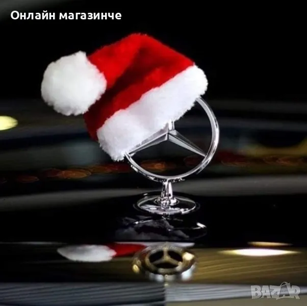 Коледна шапчица декорация/аксесоар, снимка 1