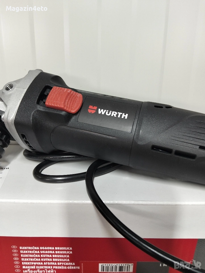 Ъглошлайф Wurth, снимка 1