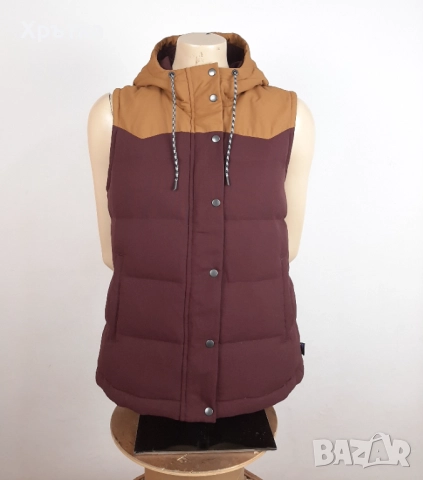 Patagonia Bivy Hooded Vest - Oригинален дамски елек размер M, снимка 3 - Якета - 52655918