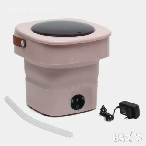 Мини сгъваема пералня с центрофуга – Компактна, мощна и идеална за всеки дом или пътуване - 12 литра, снимка 9 - Друга електроника - 51102803