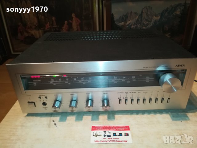 AIWA STEREO RECEIVER 0202221036, снимка 4 - Ресийвъри, усилватели, смесителни пултове - 35643294