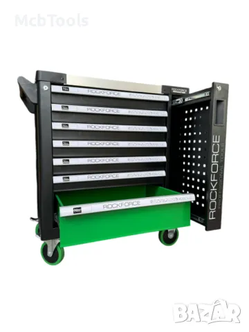 Професионален шкаф с инструменти RockForce 172 части, снимка 4 - Други инструменти - 47556684