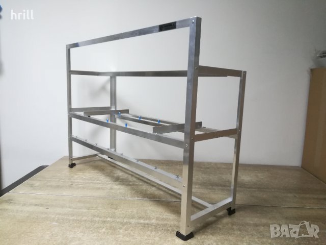 Алуминиеви рамки по поръчка. Стойка за майнинг риг кейс шаси каса, снимка 11 - Работни компютри - 35676979