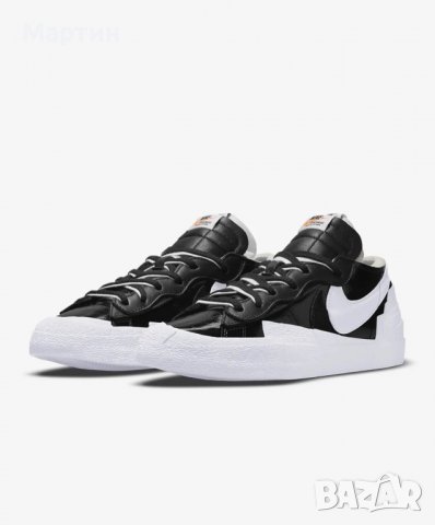 Мъжки обувки Nike x sacai Blazer Low - номер 46, снимка 1 - Спортни обувки - 36873794