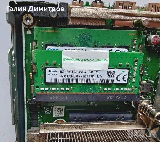 HP EliteDesk 705 G4 DM 16 GB RAM 256 GB NVME, снимка 5 - За дома - 54100586