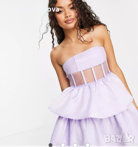 Рокля Asos, снимка 3 - Рокли - 44686262