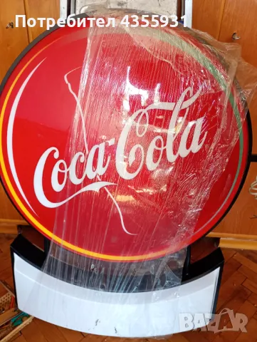 Чисто Нова coca cola огромна светеща табела кока кола , снимка 2 - Антикварни и старинни предмети - 50142640