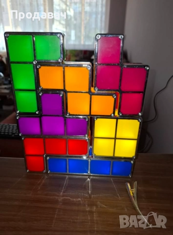 Тетрис лампа, снимка 2 - Други - 52117180