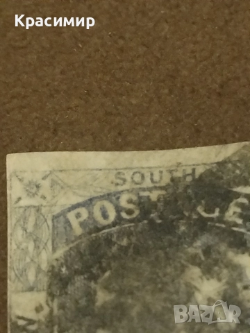 Пощенска Марка.Нов Южен Уелс.1850 .., снимка 3 - Филателия - 52769439