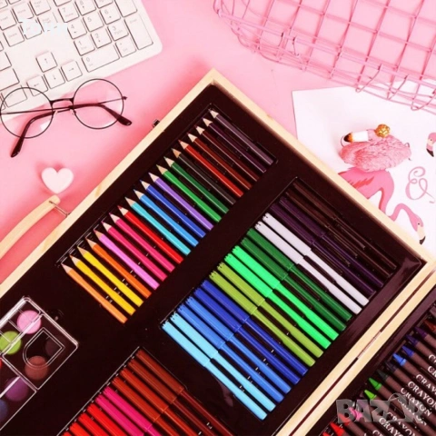 Детски комплект за рисуване - 180 части., снимка 7 - Рисуване и оцветяване - 53918235