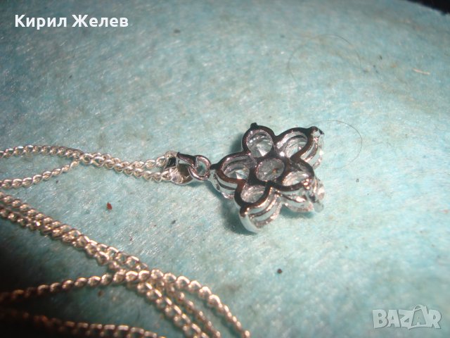 ПОСРЕБРЕНО СКЪПОЦЕННО АРТ ФЕШЪН КОЛИЕ 27252, снимка 6 - Колиета, медальони, синджири - 35053269